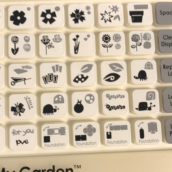 Cricut Hand Craft Card-making Cartridge Walk in My Garden Cartridge Fina… - Picture 8 of 9